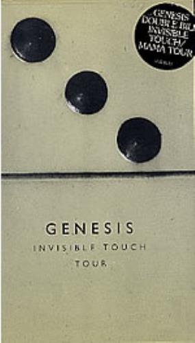 Genesis Invisible Touch/Mama Tour video (VHS or PAL or NTSC) UK GENVIIN270769