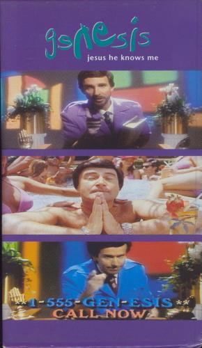Genesis Jesus He Knows Me video (VHS or PAL or NTSC) UK GENVIJE17331