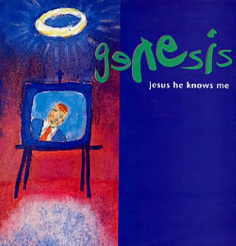 Genesis Jesus He Knows Me 12" vinyl single (12 inch record / Maxi-single) French GEN12JE32613
