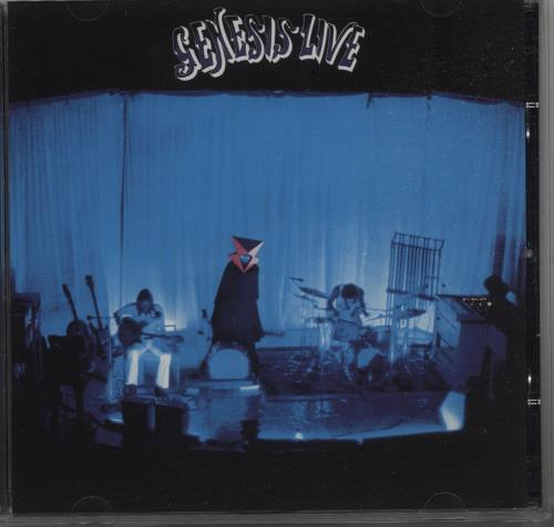 Genesis Live + Bonus Disc 3-disc CD/DVD Set UK GEN3DLI657953