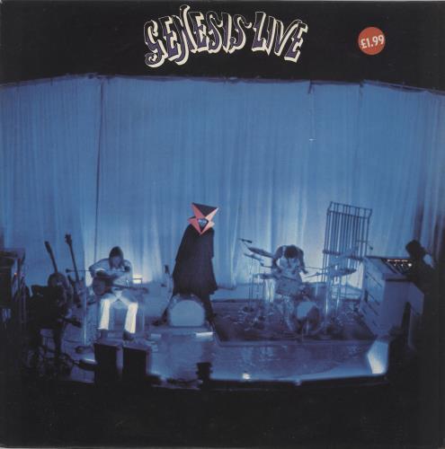 Genesis Live - 1st - EX vinyl LP album (LP record) UK GENLPLI692325
