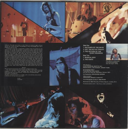 Genesis Live - 1st - EX vinyl LP album (LP record) UK GENLPLI692325