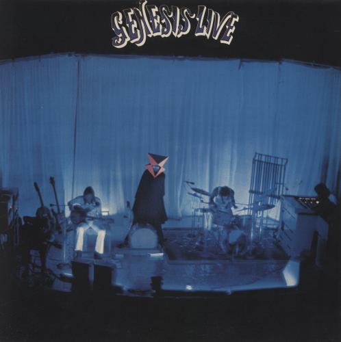 Genesis Live - 1st vinyl LP album (LP record) UK GENLPLI401775