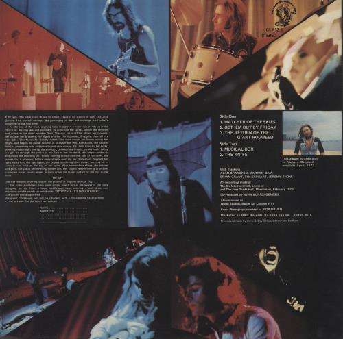 Genesis Live - 1st vinyl LP album (LP record) UK GENLPLI401775