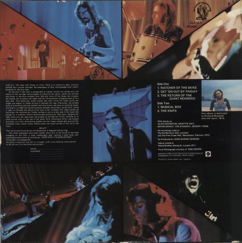Genesis Live - 2nd vinyl LP album (LP record) UK GENLPLI314540