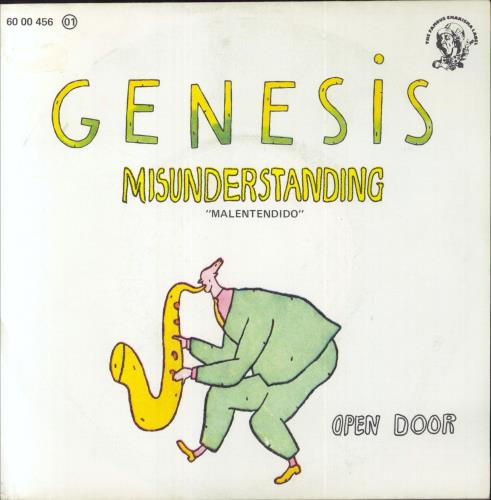 Genesis Malentendido 7" vinyl single (7 inch record / 45) Spanish GEN07MA577390