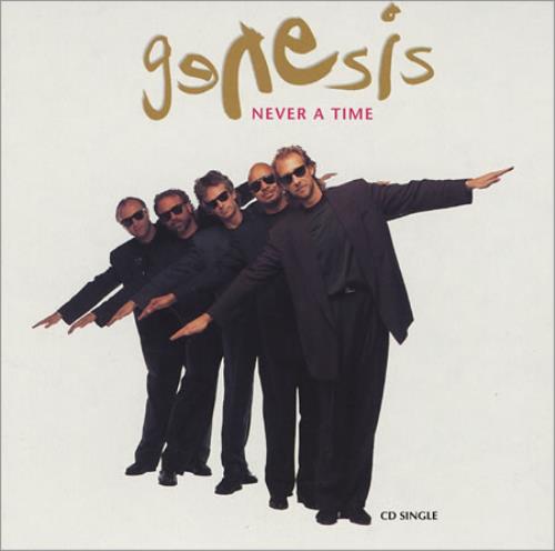 Genesis Never A Time CD single (CD5 / 5") US GENC5NE12520