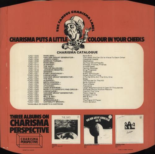 Genesis Nursery Cryme - 1st + Inner - EX vinyl LP album (LP record) UK GENLPNU606697