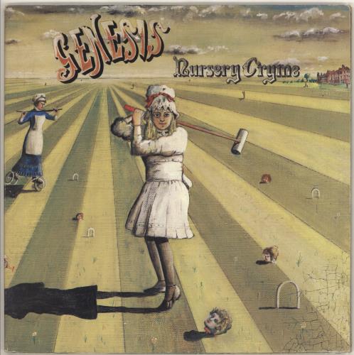 Genesis Nursery Cryme - 2nd - VG vinyl LP album (LP record) UK GENLPNU720132