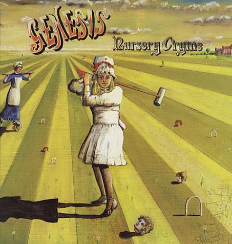 Genesis Nursery Cryme - Blue Label - EX vinyl LP album (LP record) UK GENLPNU259236