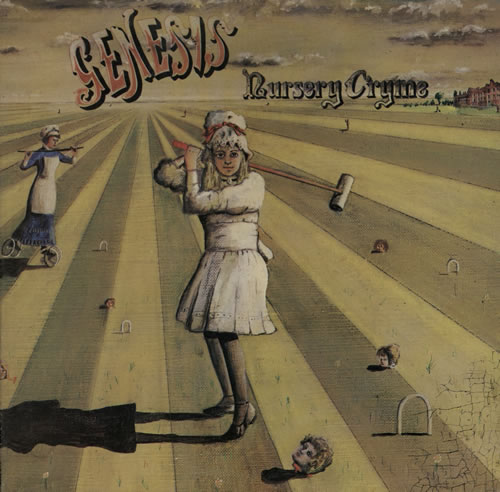 Genesis Nursery Cryme - 2nd - Textured - EX vinyl LP album (LP record) UK GENLPNU577861