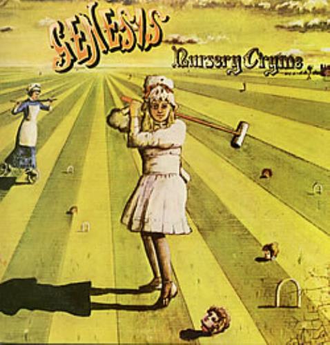 Genesis Nursery Cryme vinyl LP album (LP record) Brazilian GENLPNU235875