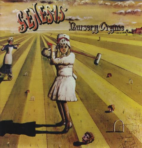 Genesis Nursery Cryme vinyl LP album (LP record) Greek GENLPNU249804