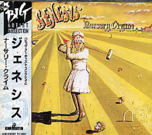 Genesis Nursery Cryme CD album (CDLP) Japanese GENCDNU268713