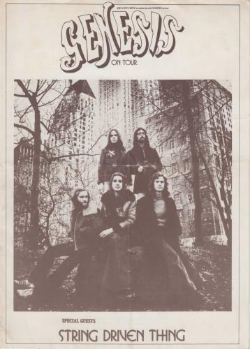 Genesis On Tour tour programme UK GENTRON731432