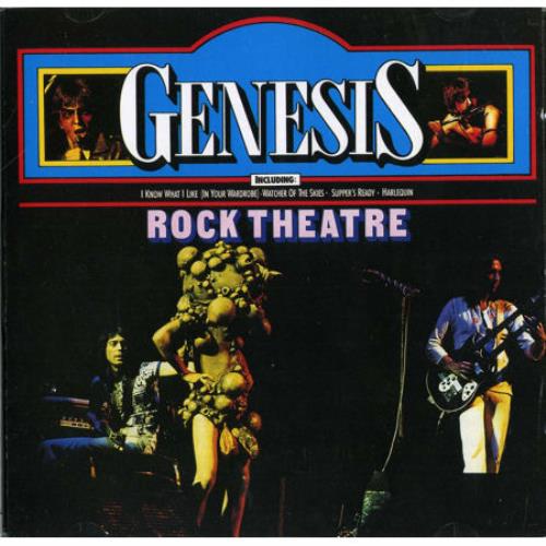 Genesis Rock Theatre CD album (CDLP) German GENCDRO02273
