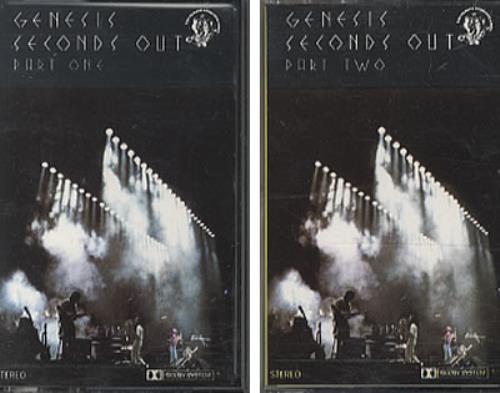 Genesis Seconds Out cassette album UK GENCLSE345728