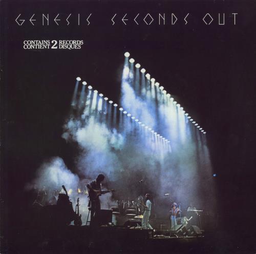 Genesis Seconds Out 2-LP vinyl record set (Double LP Album) Canadian GEN2LSE810908