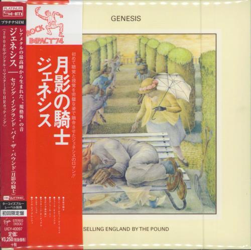 Genesis Selling England By The Pound - Platinum SHM CD Japanese GENHMSE787876