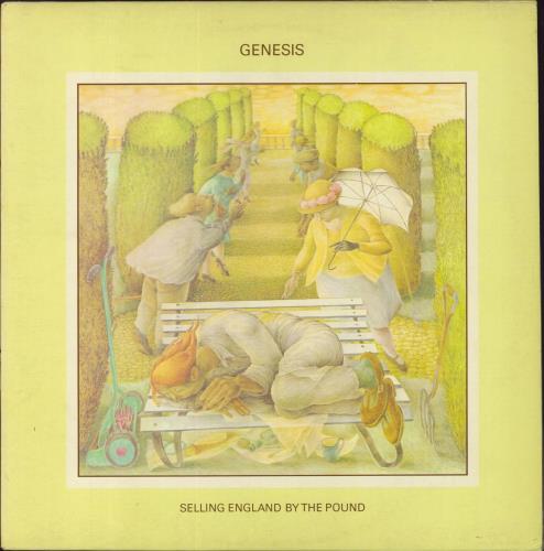 Genesis Selling England By The Pound - 3rd + Insert vinyl LP album (LP record) UK GENLPSE580789