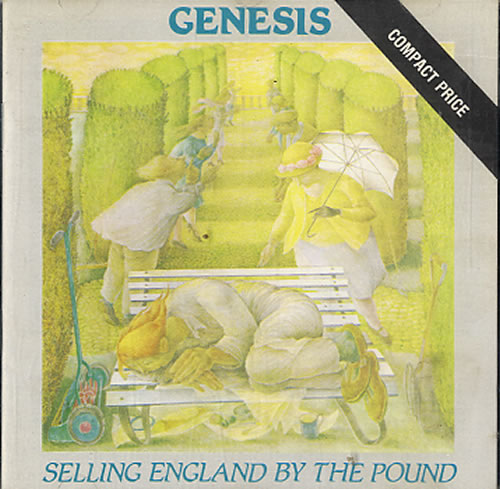 Genesis Selling England By The Pound CD album (CDLP) UK GENCDSE593476