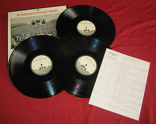 Genesis Superstar Concert Series 3-LP vinyl record set (Triple LP Album) US GEN3LSU340248