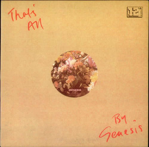 Genesis That's All 12" vinyl single (12 inch record / Maxi-single) Japanese GEN12TH538502