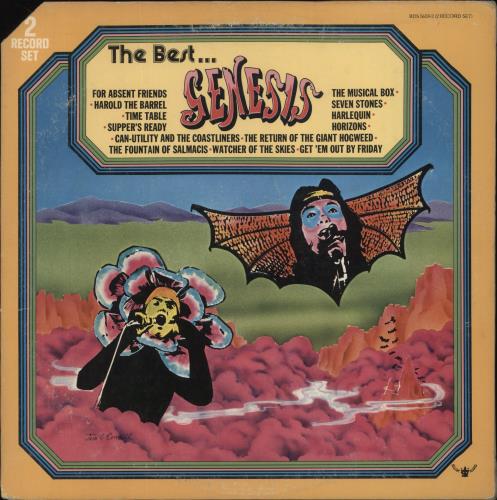 Genesis The Best... 2-LP vinyl record set (Double LP Album) US GEN2LTH155571