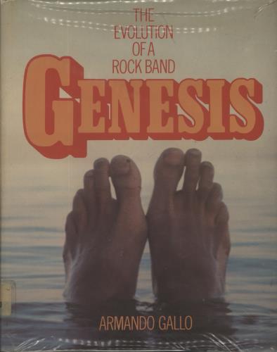 Genesis The Evolution Of A Rock Band - LIbrary Hardback book UK GENBKTH838008