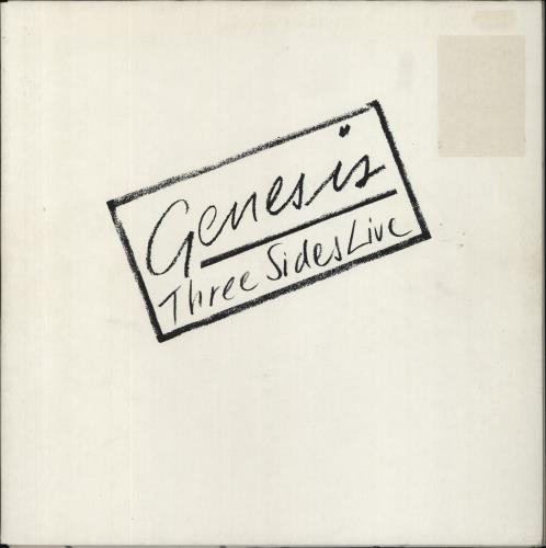 Genesis Three Sides Live 2-LP vinyl record set (Double LP Album) Dutch GEN2LTH07078