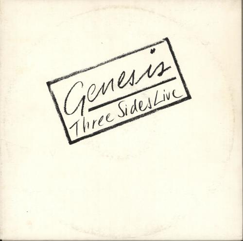Genesis Three Sides Live 2-LP vinyl record set (Double LP Album) Italian GEN2LTH727266