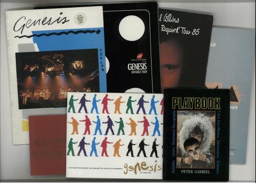 Genesis Tour Bundle memorabilia UK GENMMTO647122
