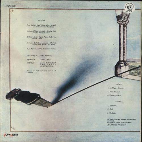 Genesis Trespass vinyl LP album (LP record) UK GENLPTR603827