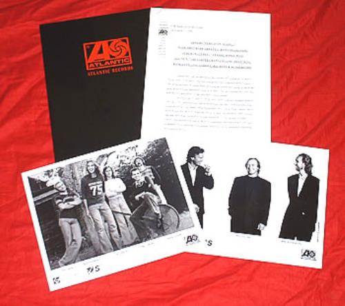Genesis Turn It On Again media press pack US GENPPTU149365