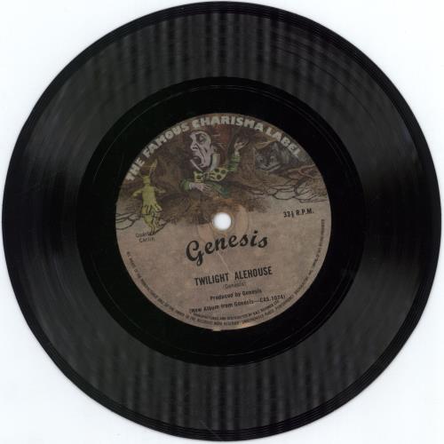 Genesis Twilight Alehouse + Envelope - EX 7" vinyl single (7 inch record / 45) UK GEN07TW779598