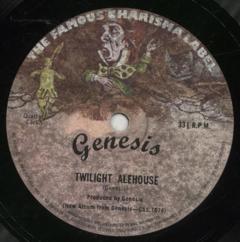 Genesis Twilight Alehouse + Envelope 7" vinyl single (7 inch record / 45) UK GEN07TW05544