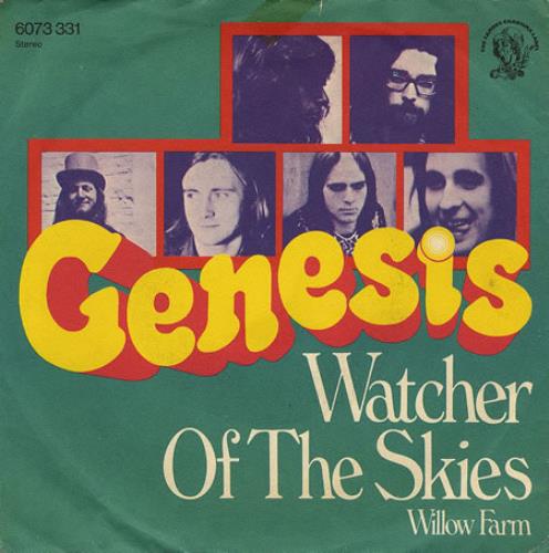 Genesis Watcher Of The Skies - EX 7" vinyl single (7 inch record / 45) German GEN07WA357086
