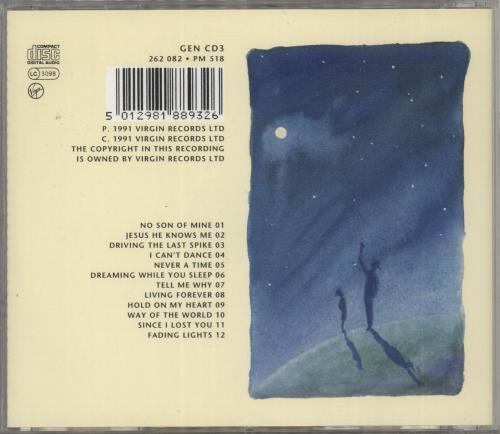 Genesis We Can't Dance CD album (CDLP) UK GENCDWE365062