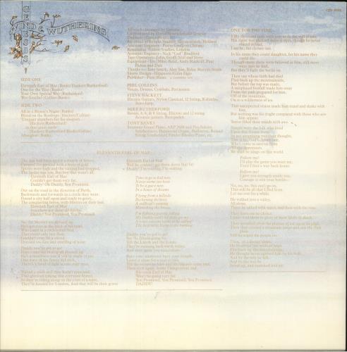 Genesis Wind & Wuthering - 1st - EX vinyl LP album (LP record) UK GENLPWI754362