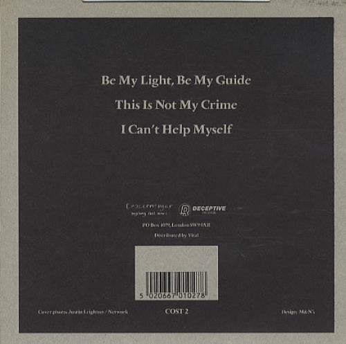Gene Be My Light, Be My Guide - Un-Numbered Sleeve 7" vinyl single (7 inch record / 45) UK G-E07BE327834