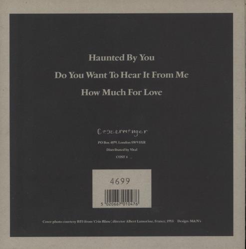 Gene Haunted By You - Numbered Sleeve 7" vinyl single (7 inch record / 45) UK G-E07HA42281