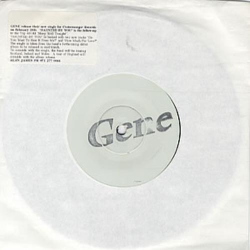 Gene Haunted By You 7" vinyl single (7 inch record / 45) UK G-E07HA65744