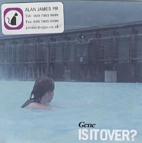 Gene Is It Over? CD-R acetate UK G-ECRIS199890