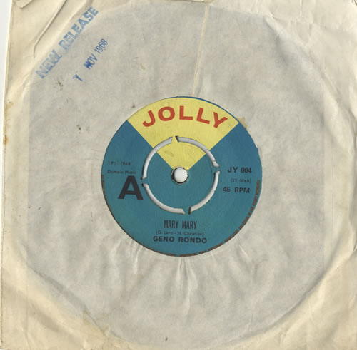 Gene Rondo Mary Mary UK 7