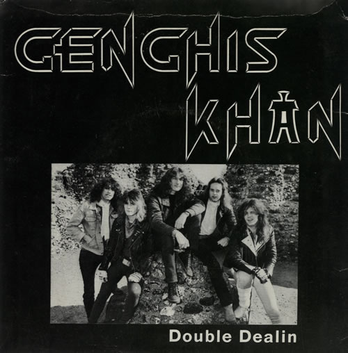 Genghis Khan Double Dealin' 7" vinyl single (7 inch record / 45) UK GXN07DO569889