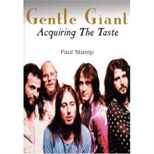 Gentle Giant Acquiring The Taste book UK GTLBKAC396133
