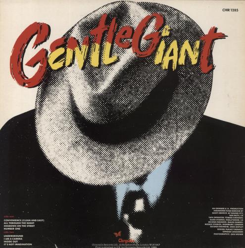 Gentle Giant Civilian - EX vinyl LP album (LP record) UK GTLLPCI609725