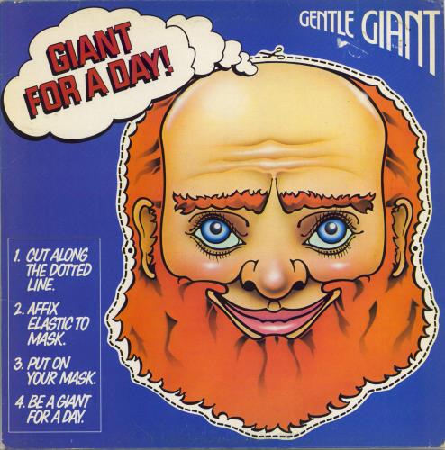 Gentle Giant Giant For A Day - Complete - VG vinyl LP album (LP record) UK GTLLPGI767736