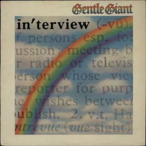 Gentle Giant Interview - EX vinyl LP album (LP record) UK GTLLPIN613238