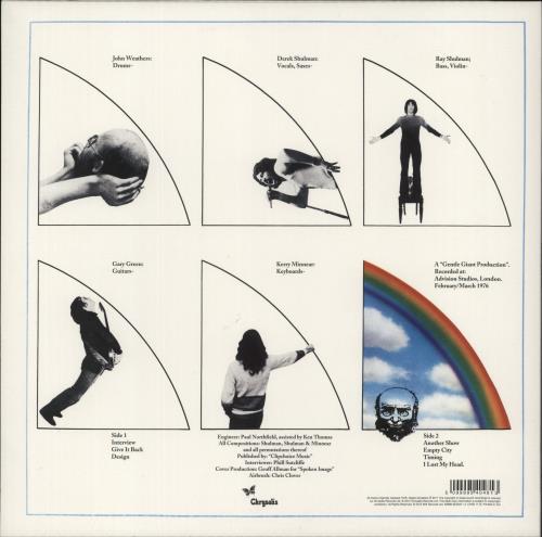 Gentle Giant Interview vinyl LP album (LP record) US GTLLPIN868807